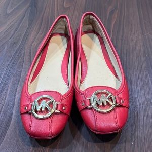 Red MK flats
